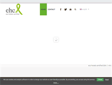 Tablet Screenshot of ehc-hotels.com